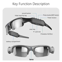 HD 1080P Glasses WIFI Camera Outdoor Bicycle Motorcycle Security Protection Sunglasses Video Camera Polarized Lens Sports Cam - Image 6