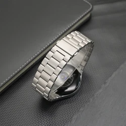 Elegant Stainless Steel Watch Strap - Universal Fit, No Gaps Design - Galaxy 6Classic 43mm (Titanium)