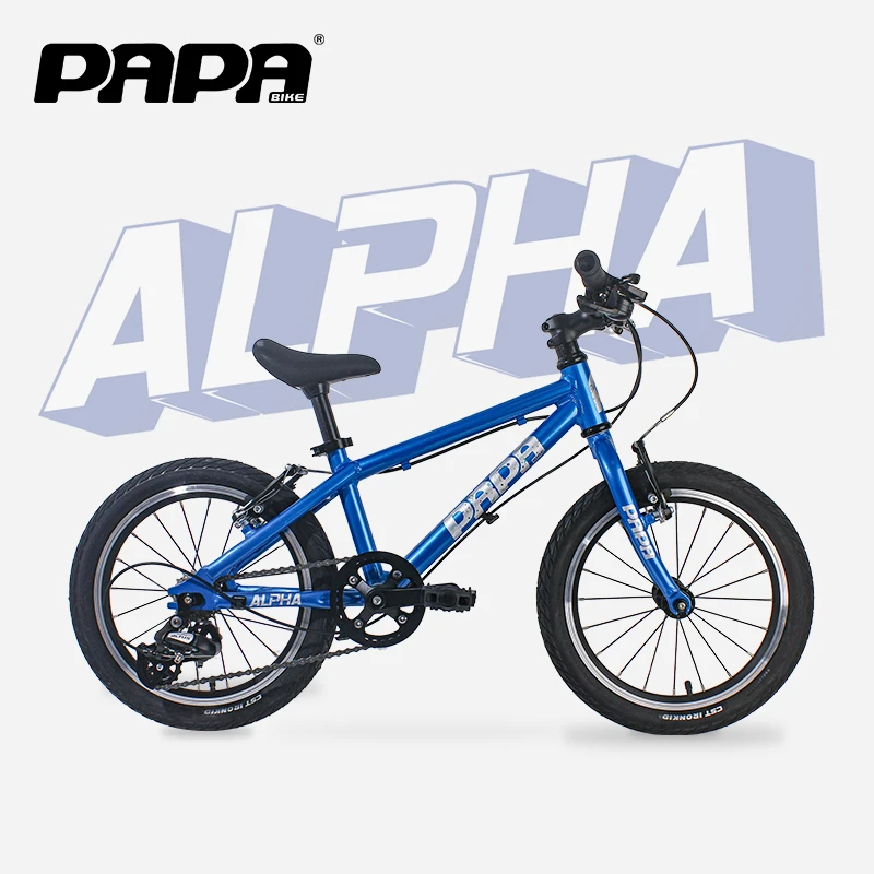 PAPABIKE Bicycle Children's Variable Speed Mountain Bike Boys and Girls
