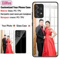 EiiMoo Custom Photo Case For Samsung Galaxy S26 S25 A57 A37 A07 A17 Plus Ultra Edge FE 5G DIY Image Silicone Glass Plastic Cover 4