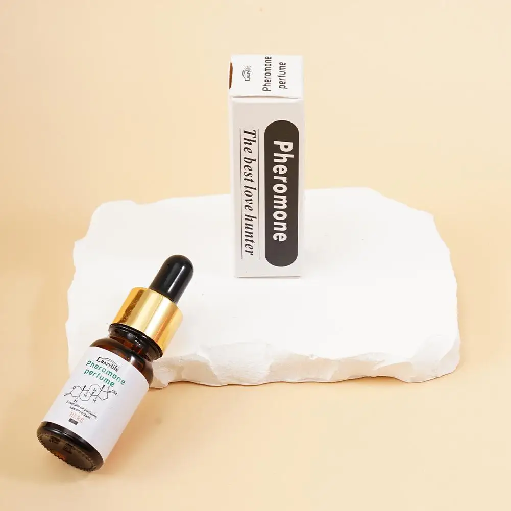 10ml Pheromon Parfum Fir Männer, Fraen unzezéien, Androstenon Pheromon, sexuell stimuléierend Parfumöl, flirten, sexy Parfum_voghion.com