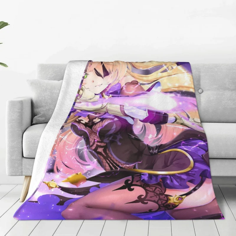 

Genshin Art Childe 3D Blanket Flannel Print Adventure Game Anime Portable Ultra-Soft Throw Blanket for Bedding Office Quilt