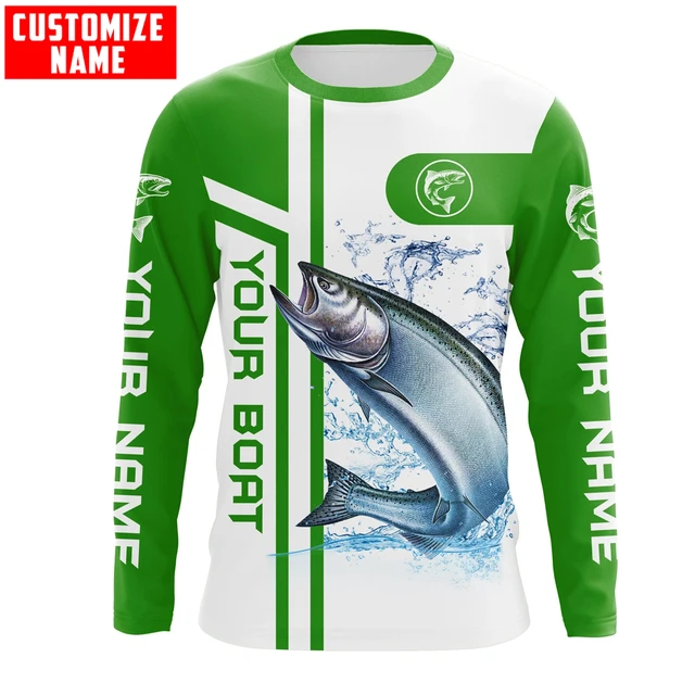 salmon fishing Custom name & boat name 3D All Over Printed Men's Hoodie &  Sweatshirt Unisex Zip Hoodies Casual Tracksuits KJ888 - AliExpress