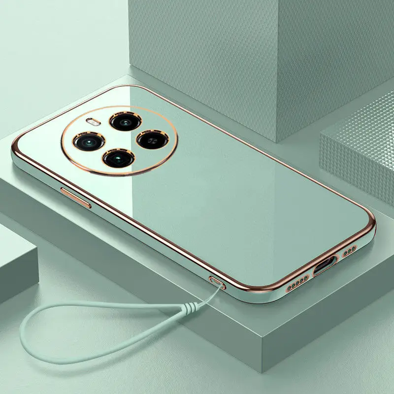 Luxury Square Plating Shockproof Phone Case - Enhanced Protection and Style