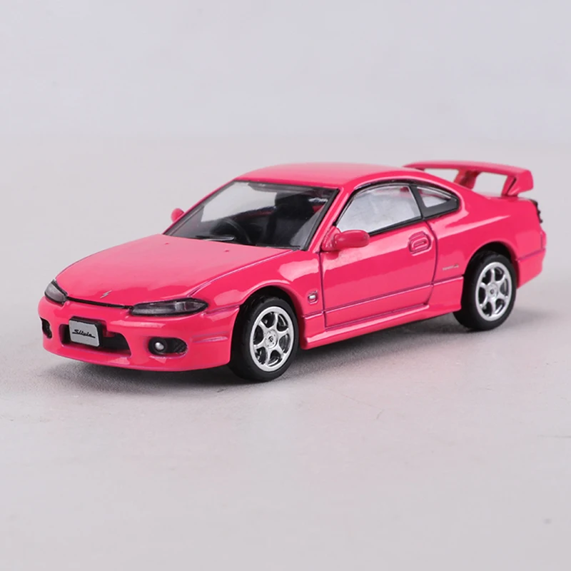 SHADOW 1:64 Silvia Spec-R Aero S15 Legierung Simulation Auto Modell Spielzeug Sammlung Display Stück – Detail 15