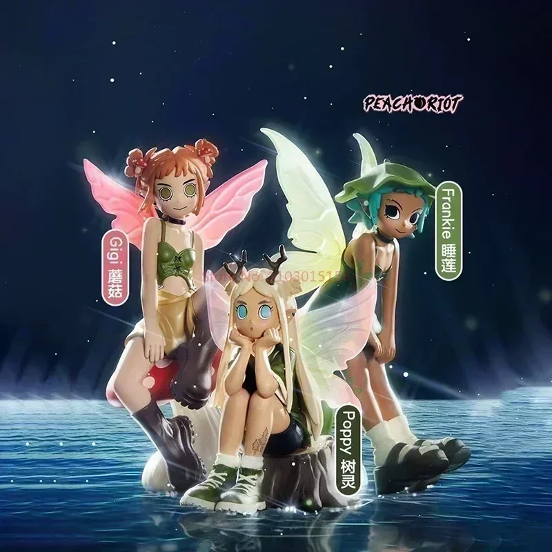 애니메이션 피치 폭동 펑크 요정 액션 피규어 시리즈 블라인드 박스, 2 세대 미스터리 박스 모델, 만화 장식 장난감, 카와이 선물  Best5