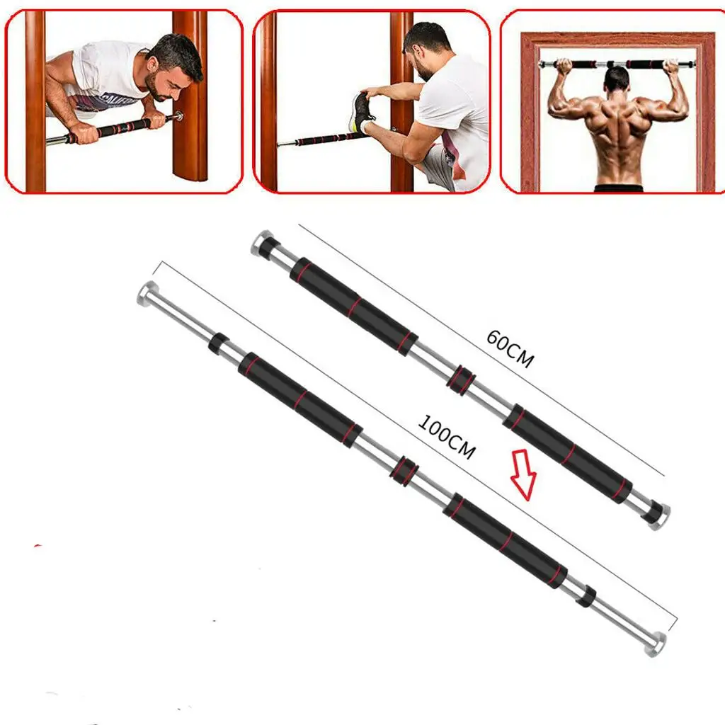 Door Pull Up Bar Adjustable Doorway Bars Home Fitness im Turnhalle Workout Gear