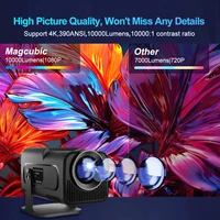 Magcubic 4K Android 11 Projector Native 1080P 390ANSI HY320 Dual Wifi6 BT5.0 1920*1080P Cinema portable Projetor upgrated HY300 2