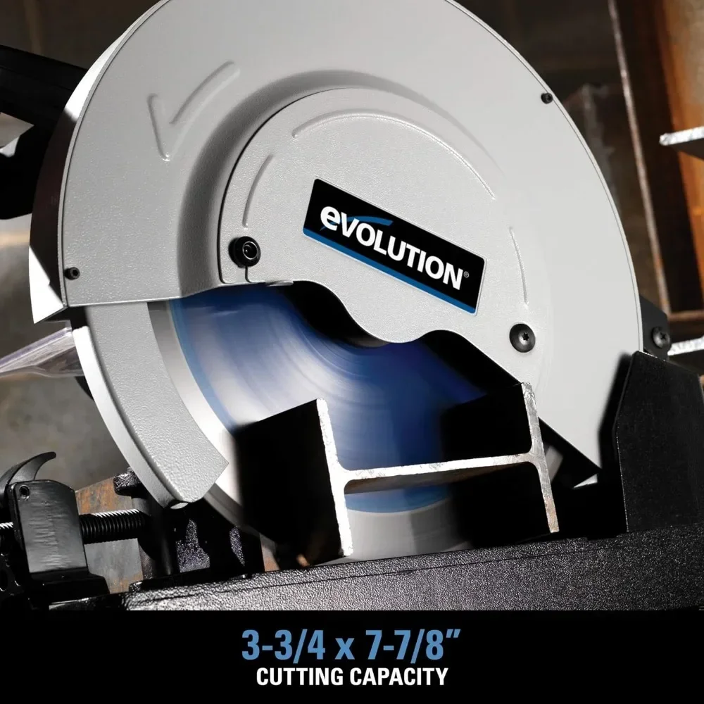 Power Tools EVOSAW380 15-Inch Steel Cutting Chop Saw , Blue
