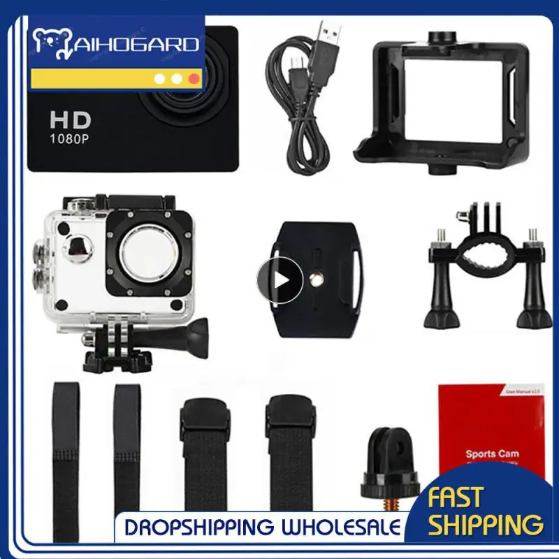 Fotocamera Impermeabile 1080P 32Gb Sport Outdoor Diving Camcorder Camera Mini Dv Videocamera 12Mp Sj4000 Per