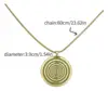 1pc Lakhovsky MWO EMF Necklace Pendant With Golden Stainless Steel Chain Necklace Fashion Jewelry 1