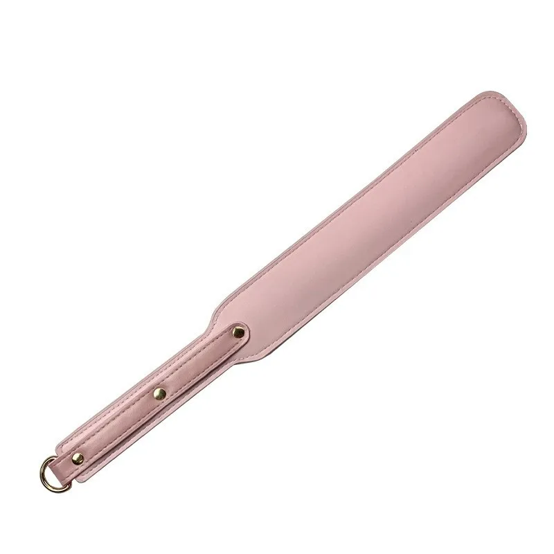 45CM PU Leather Paddle,Deluxe Riding Crop PU Leather Horse whips，Punk Rivet Bat Paddle 3
