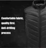Winter New 9 Areas Heated Vest Warm Men Women Usb Heated Jacket Jackets Sportswear Heated Coat 4XL Outdoor Hunting 3