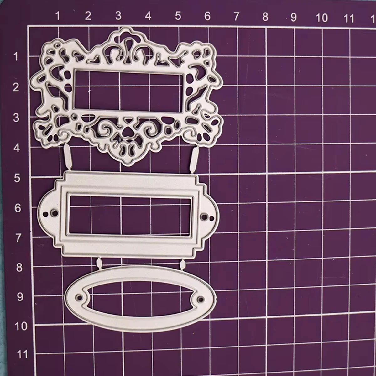 Set Di 38 Fustelle Metalliche Per Scrapbooking E Fai Da Te - Forme
