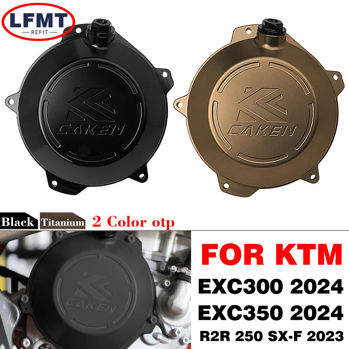 

2024 NEW For KTM EXC300 EXC350 EXC 300 350 R2R 250 SX-F Dirt Bike Motorcycle CNC Aluminium Clutch Cover Guard Protector