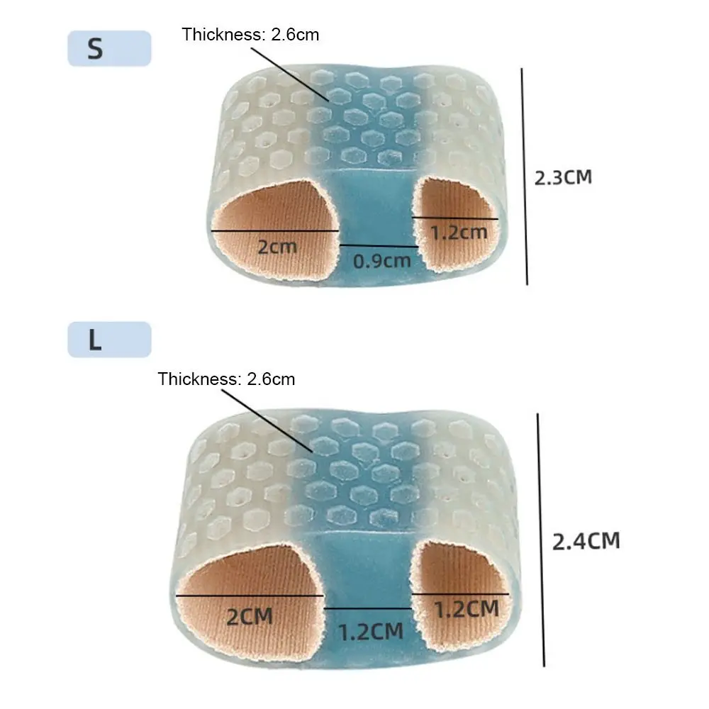 Accessories Foot Care Tool Toe Separator Silicone Washable Bunion Valgus Corrector Elastic Durable Thumb Correction Straightener