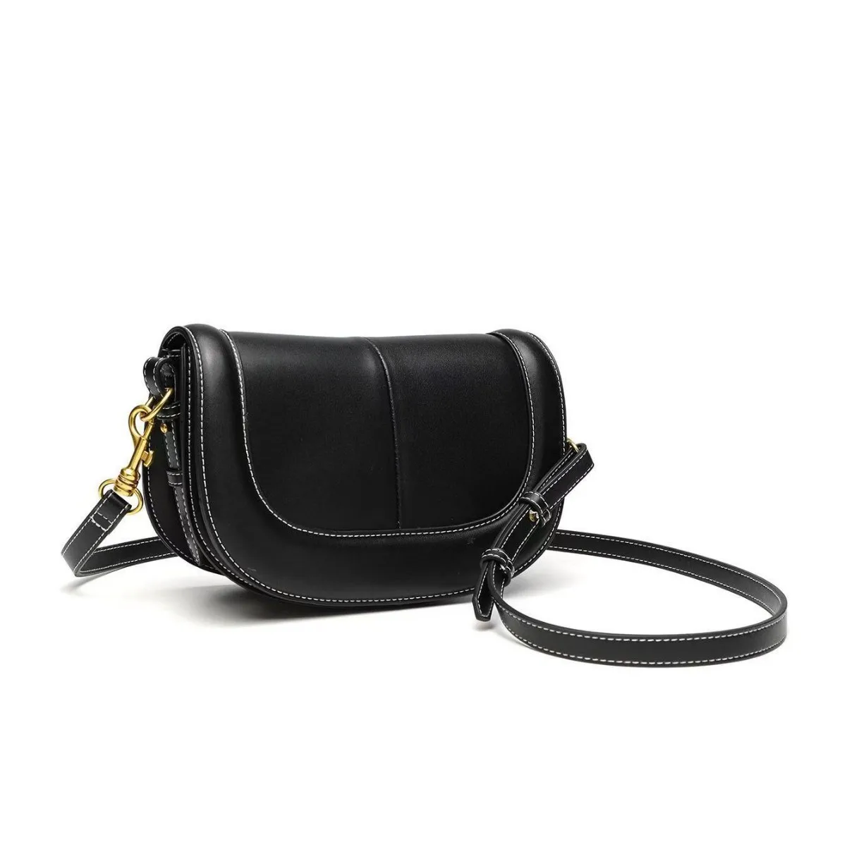 NEW fashion  flap bag designer wide strap saddle shoulder bags luxury pu leather crossbody bag trend small phone purses 2025