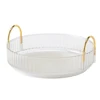 360 Degree Rotating Cosmetic Display Case Light Luxury Makeup Organizer Versatile Space-Saving for Dressing Table Washing Table 4