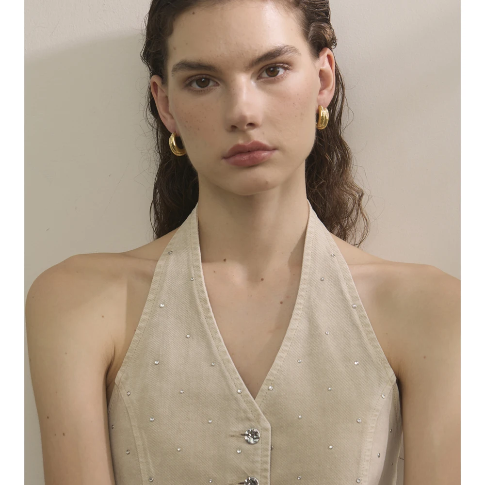 Yhpup Stainless Steel Zirconia Earrings for All Occasions