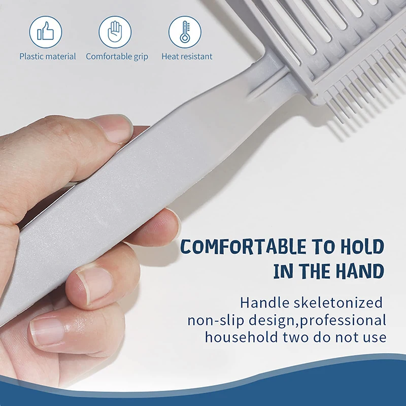 Hair Comb Men's Gradient Hairstyle Comb Hair Cutting Tool Professional Hair Comb Styling Tools Men Flat Top Guide Haircut Clipper