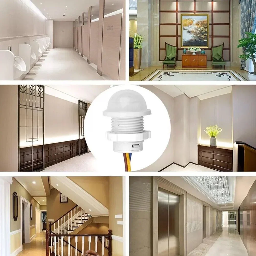 Motion Light Switch Light Switch Warehouse White Sensor Output -20 ℃ -+40 ℃ Ceiling Motion Sensor High Quality