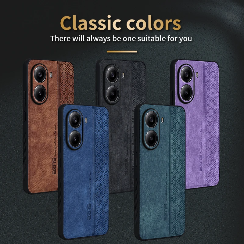 Premium Soft PU Leather Protective Back Cover