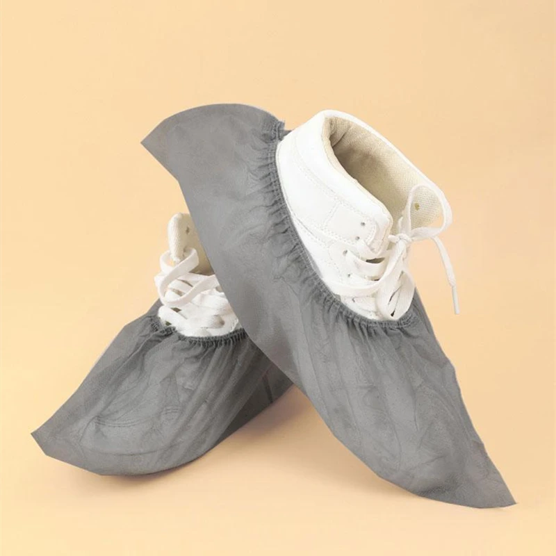 100PCS Disposable Boot Shoe Covers Non-Woven Boot Booties Covers