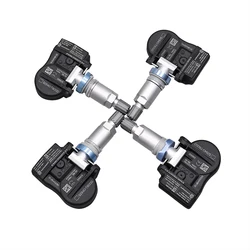 Enhanced Tire Pressure Monitoring System Sensor - Pack of 4 (433MHz) (4PCS)