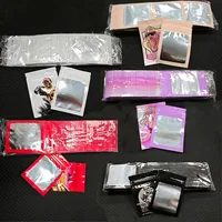 7*10 Cm Heat Seal 1g Plastic Zip Lock Mylar Bags Smell Proof Aluminum Foil Zipper Pouch Candy Gummies Packaging Mini Bolsas Bag 1