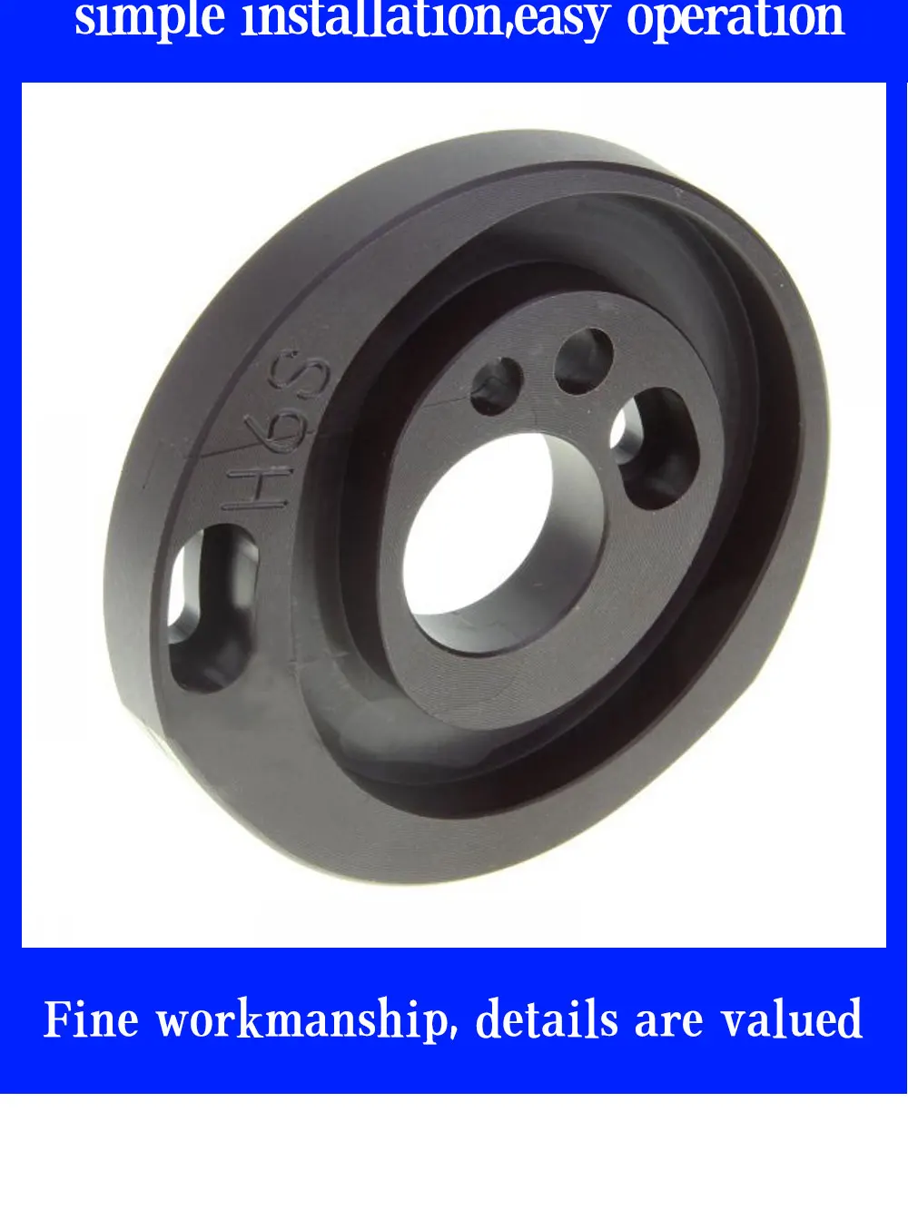 H6S Replacement Split Cam For Barudan Embroidery Machines / Spare Parts Center Hole Diameter 20mm