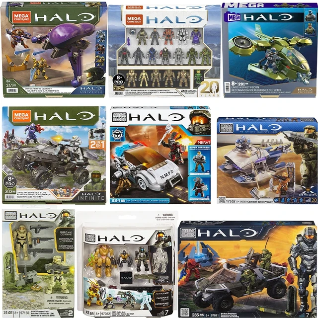 Mega Bloks Halo Micro Action Figure Series Delta Blind Pack - Halo 5  Spartan Protector 