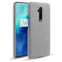 Cloth Cases For Oneplus 7 Pro 7T Pro Case Slim Retro Cloth Hard Phone Cover for One plus 7pro 7Tpro 1+7pro 1+7tpro Oneplus7pro 1