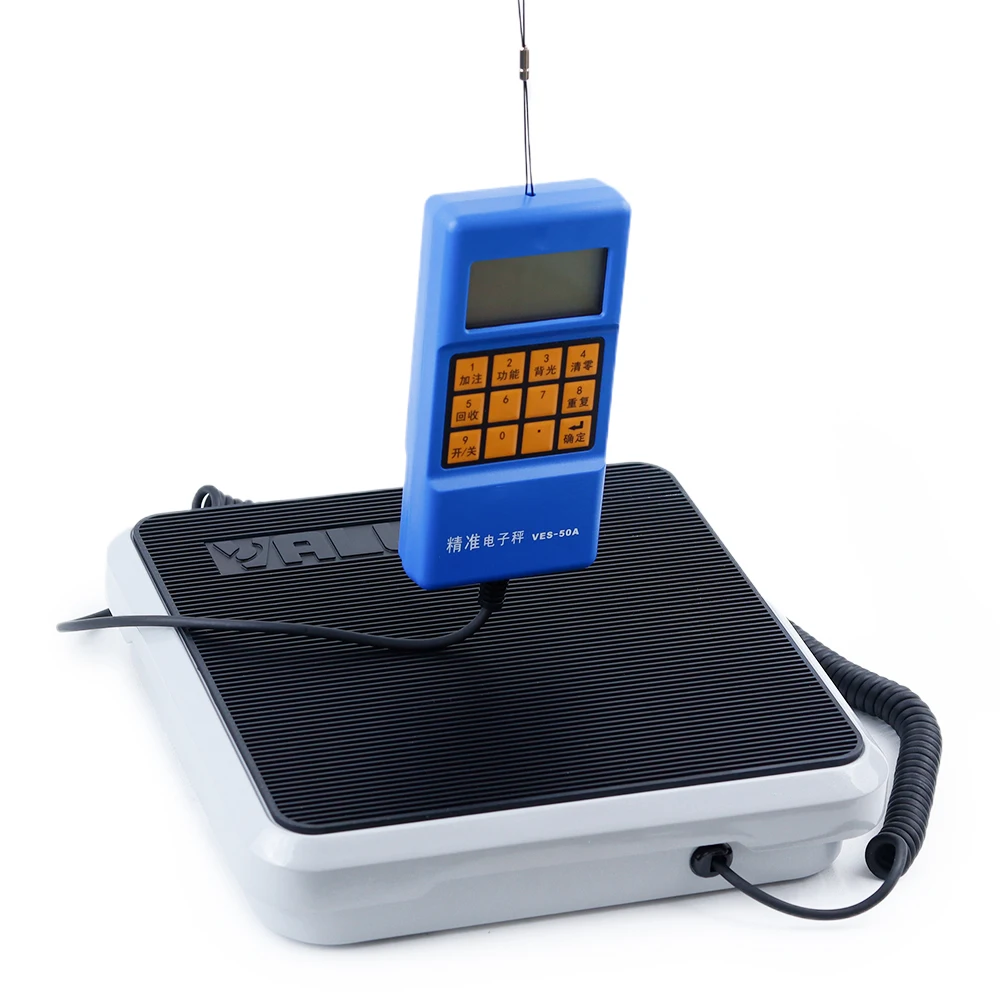 VES-50A/100B Manual Refrigerant Recovery Electronic Balance High-Precision Metal