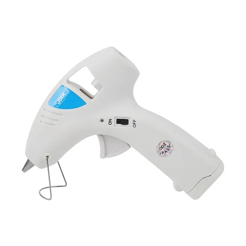 10W Household Creative White Handheld Hot Melt Small Electric Heating Glue Gun