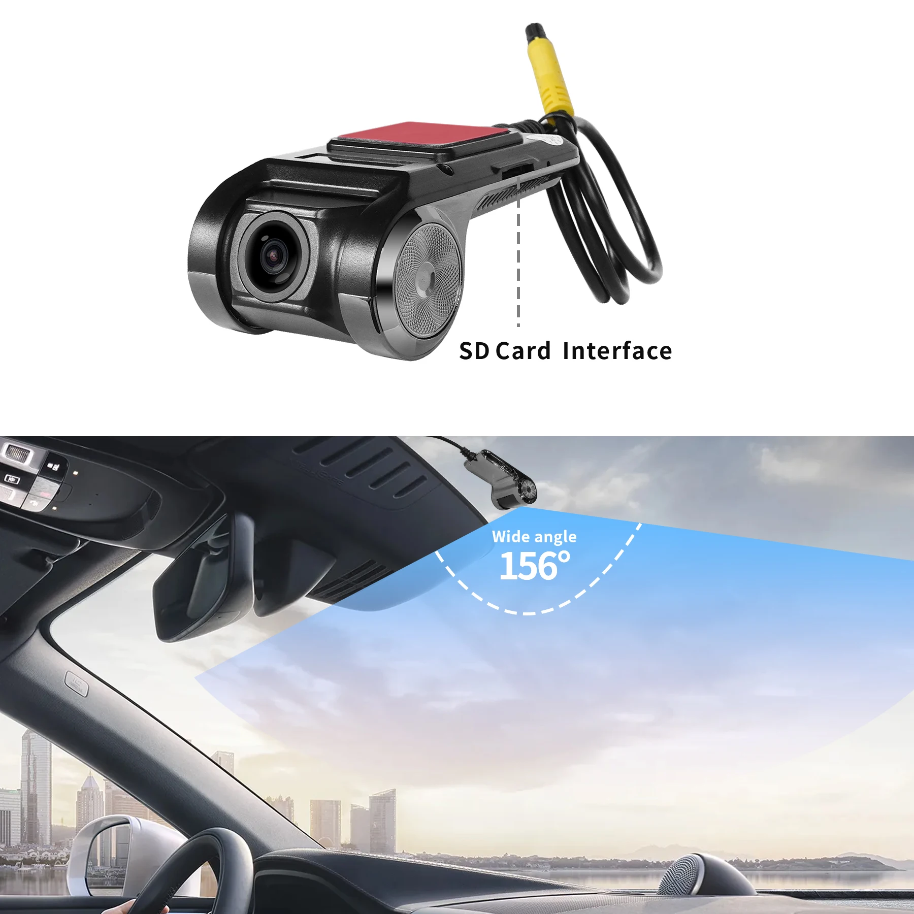 ATOTOZONE AC-44P2 1080P USB DVR 온대시 카메라 센서 이미지 자동 녹화 비디오 256GB A5/A6/S8/P9 시리즈와 호환 가능