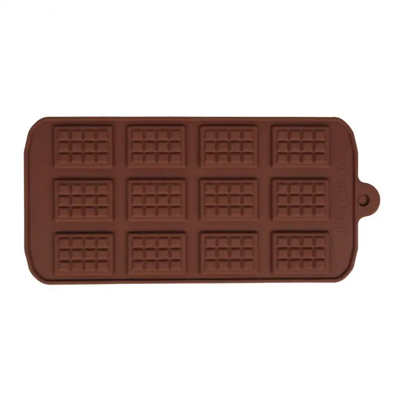 Chocolate Molds Bakeware Cake Molds High Quality Square Eco-friendly Silicone mold DIY 1PC Food Grade 12 Cavity Candy Tools