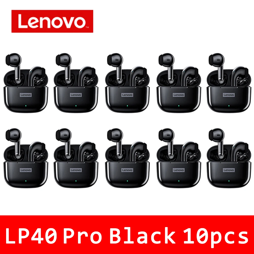 

5/10pcs Original Lenovo LP40 Pro Thinkplus TWS Wireless Earphones Bluetooth 5.1 Noise Reduction Sport Headphones Touch Control