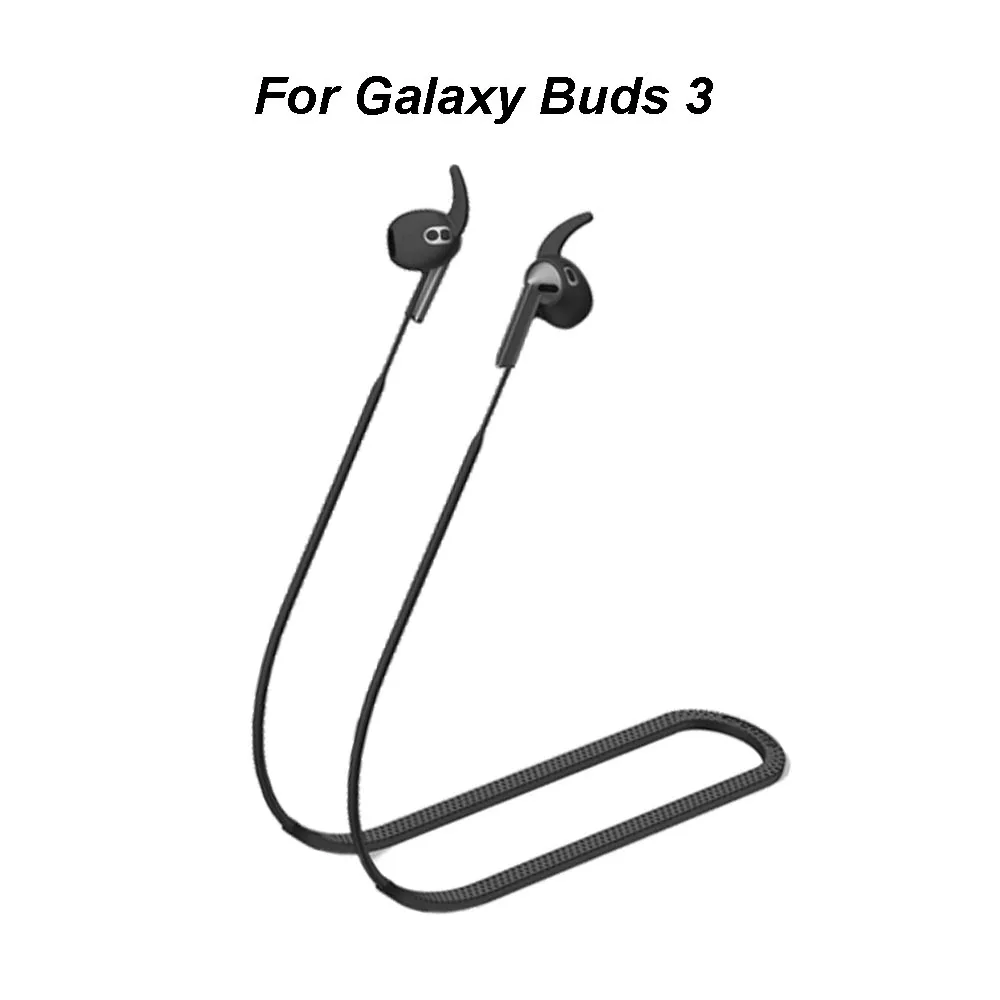 Ear Hook For Samsung Galaxy Buds 3 3Pro Galaxy Buds 2 2Pro FE Earbuds Eartips Anti-Lost Lanyard Earhook Ear Tips Accessories