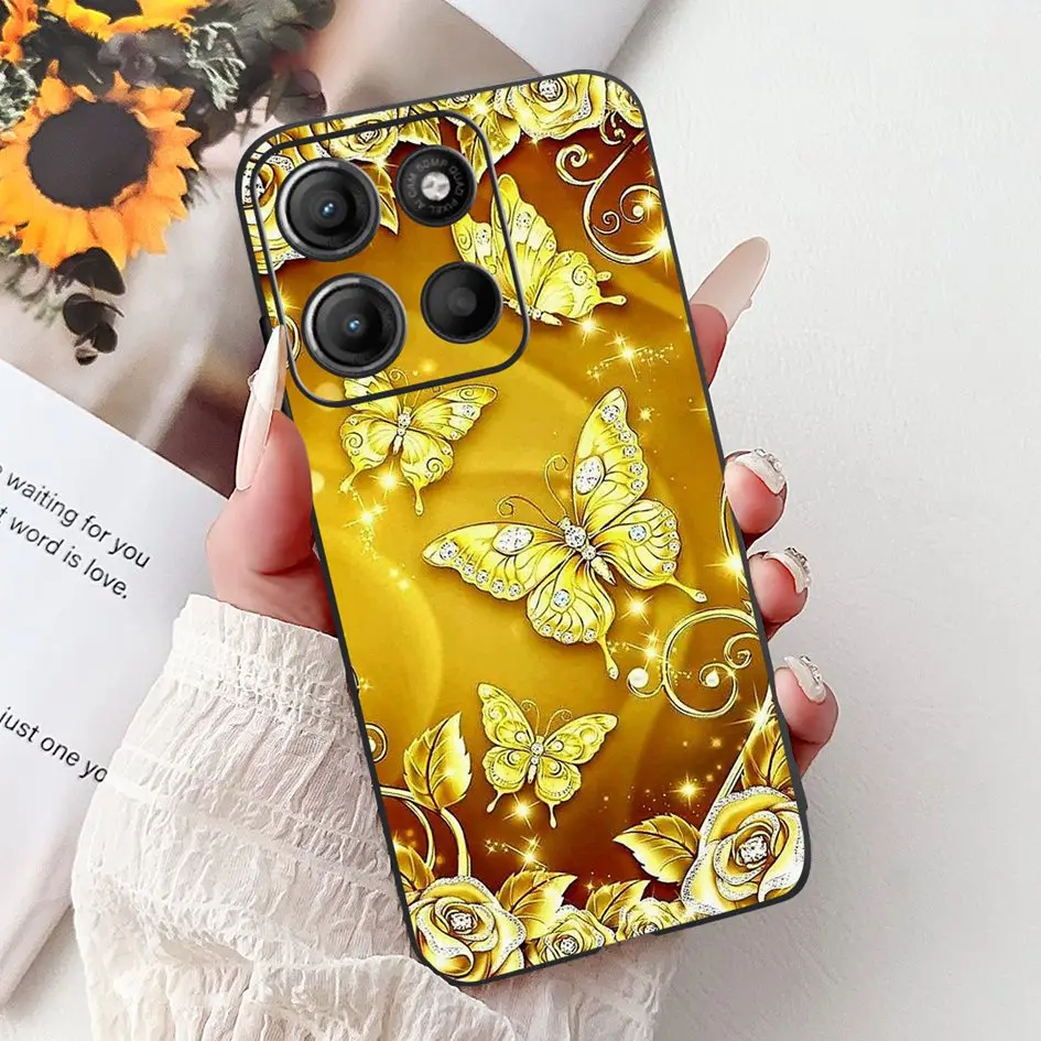 Cute Panda Lion Shockproof Silicone TPU Phone Case Cover