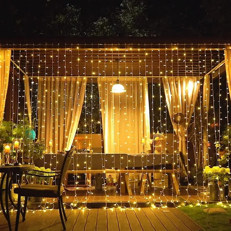 LED String Lights Decorative Lights String Lights LED Fairy Lights 100/2M USB/Battery LED String Lights Waterproof Copper Wire Garland Fairy Lighting Strings Christmas Wedding Party Decor Lamps