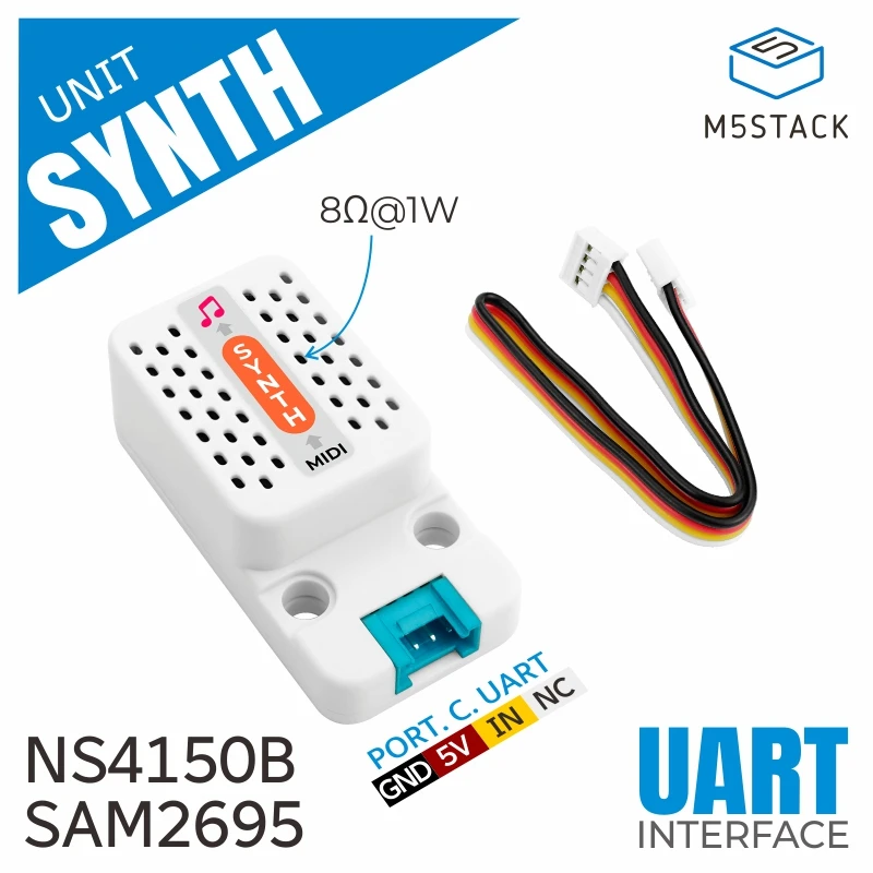 Sintetizadora Midi Sam2695 M5stack-official Unidade - Imagem 6