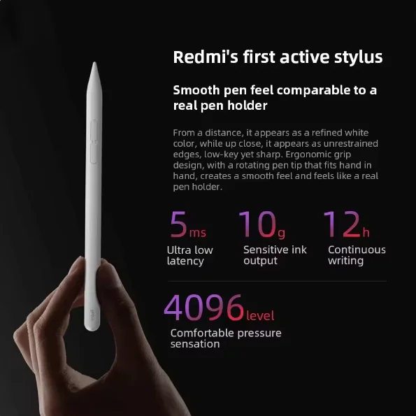 Original Xiaomi Redmi Pad 2 Stylus Pen For Redmi Pad Pro