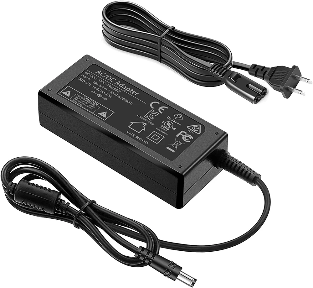 

14V Power Adapter for Samsung Monitor 14V 3A AC Adapter Charger for Samsung SyncMaster 15" 17" 18" 19" 20" 22" 23" 24" 27" Scree