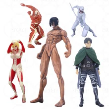 

15cm Levi Action Figure Rival Ackerman Attack on Titan Anime Figure Eren Jaeger Shingeki No Kyojin Attack on Titan Figurine