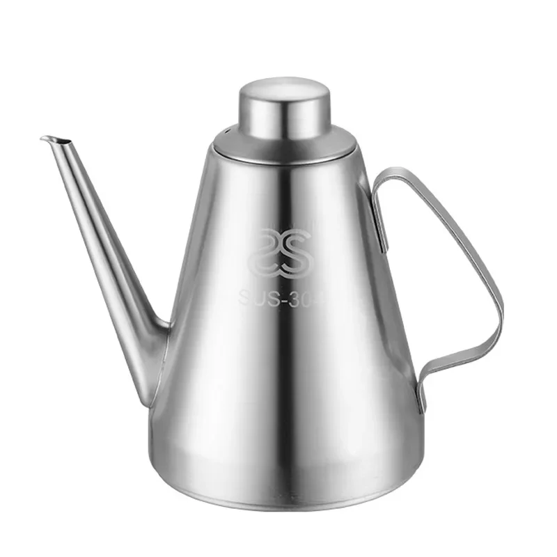 304 Stainless Steel Insect-proof Leak-proof Oil Control Pot Long Mouth Oil Bottle Sesame Small Vinegar Bottle pot stainless steel oil pot,oil container