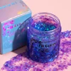 100ml Sequins Glitter Eyeshadow Gel Makeup Highlighter Long Lasting Shimmer Face Body Hair Multi-Purpose Make Up Stage Cosmetic 6