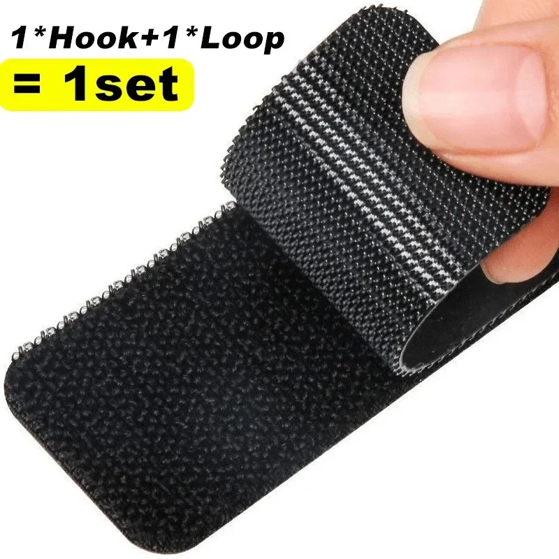 Description Picture 5 of itemWholesale Auto Adhesive Velcros Sewing Hook-and-loop Fastener Cable Organizer Self-adhesive Tape Attaches Double-sided Fixed DIY