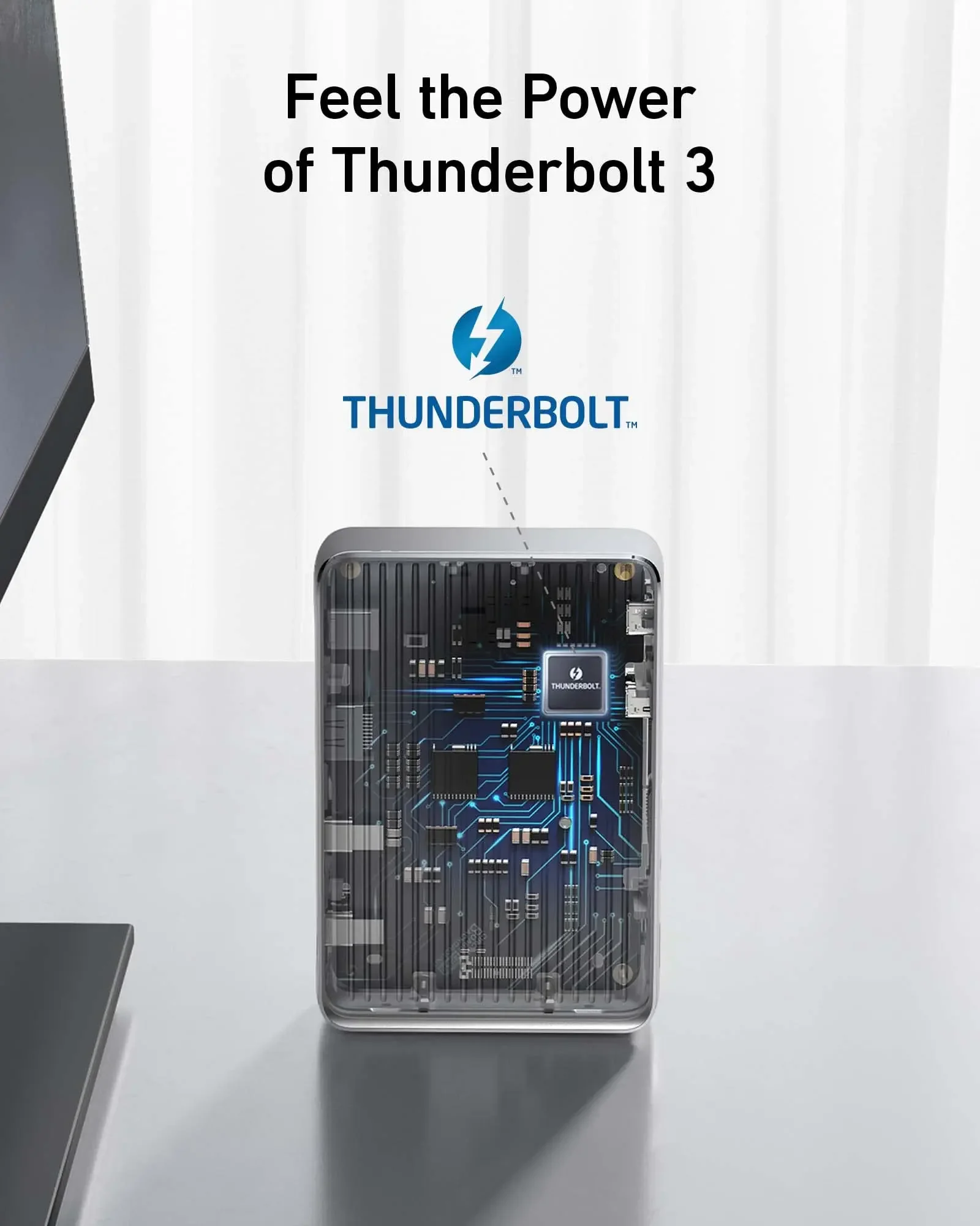 앵커 577 도킹 스테이션 13-in-1, 노트북용 썬더볼트 3 85W 충전, 휴대폰용 18W, 4K 듀얼 디스플레이, 10Gbps USB-C 데이터 전송