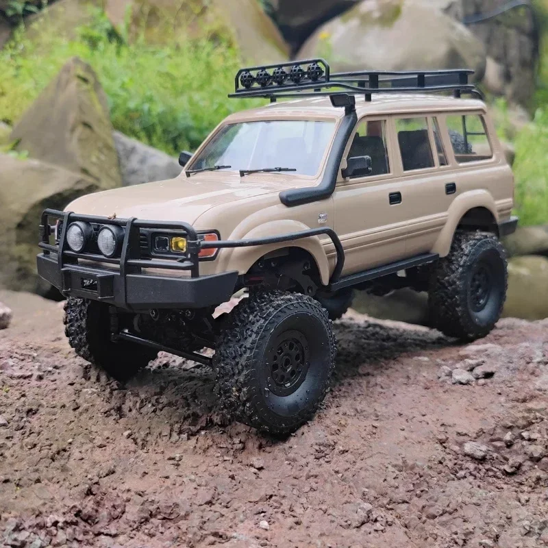 Lc80 Crawler Full Scale 260 Motor Off-road Climbing Vehicle Rc Car Compatible For Wpl C54 Land Cruiser 4wd 2