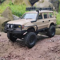 Lc80 Crawler Full Scale 260 Motor Off-road Climbing Vehicle Rc Car Compatible For Wpl C54 Land Cruiser 4wd 2